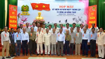 Họp mặt kỷ niệm 40 năm ngày thành lập Ty Công an Đồng Tháp