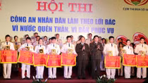 Khai mạc Hội thi ‘Công an nhân dân làm theo lời Bác’ cụm thi đua số 10