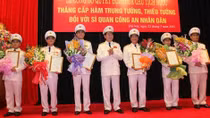 Công bố quyết định của Chủ tịch nước thăng quân hàm cấp Tướng Công an nhân dân