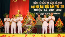 Đại hội đại biểu Đảng bộ Công an tỉnh Hà Nam