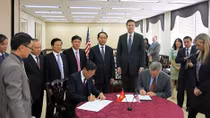 Bộ trưởng Trần Đại Quang hội đàm với ngài James Comey, Giám đốc Cơ quan Điều tra liên bang Hoa Kỳ