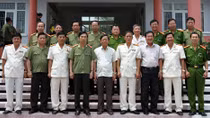 Thứ trưởng Thường trực Đặng Văn Hiếu thăm và làm việc tại Công an tỉnh Quảng Nam
