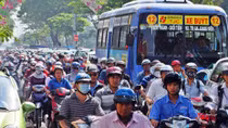 Nghẹt thở với giao thông giáp Tết