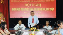 Hội nghị những người viết trẻ về lý luận, phê bình VHNT phía Bắc