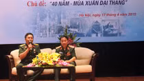 Gặp gỡ, giao lưu nhân chứng lịch sử “ 40 năm - Mùa xuân đại thắng”