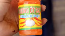 Rùng mình tương ớt, dấm ăn sản xuất bằng nguyên liệu trôi nổi