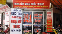 Sẽ rà soát các trung tâm ngoại ngữ-tin học trên địa bàn Hà Nội