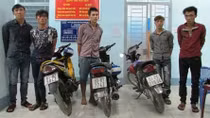 Bắt giữ băng trộm xe môtô với lô 'đồ nghề'