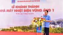 Khánh thành Nhà máy nhiệt điện Vũng Áng 1