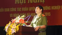 Bộ Tư lệnh Cảnh sát Cơ động triển khai công tác huấn luyện và hành quân dã ngoại năm 2015
