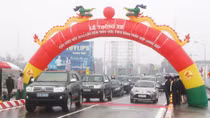 Khởi công cầu vượt giao lộ giữa QL 1A và QL 8B