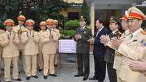 Bộ trưởng Trần Đại Quang kiểm tra công tác đảm bảo TTATGT tại Hải Dương