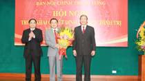 Bộ Chính trị bổ nhiệm Trưởng Ban Nội chính Trung ương