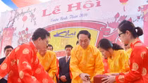 Bộ trưởng Trần Đại Quang dự lễ khai bút, khai ấn đầu xuân 