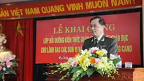 Tổng cục Chính trị CAND khai giảng lớp bồi dưỡng kiến thức quản lý giáo dục