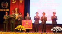 Thứ trưởng Thường trực Đặng Văn Hiếu dự hội nghị triển khai nhiệm vụ năm 2015 Công an tỉnh Hà Tĩnh