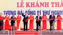 Khánh thành tượng đài Tổng Bí thư Nguyễn Văn Linh 