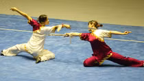 Gần 300 vận động viên tham gia giải vô địch wushu toàn quốc 2015