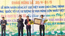 Công trình tượng Quốc tổ và 18 Vua Hùng ở Gia Lai được công nhận kỷ lục Guiness Việt Nam 
