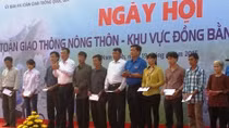Hơn 5.000 người tham gia Ngày hội ATGT nông thôn khu vực Đồng bằng sông Hồng