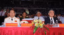Bộ trưởng Trần Đại Quang dự Lễ kỷ niệm 40 năm Ngày giải phóng miền Nam, thống nhất đất nước tại tỉnh Tây Ninh