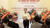 Lễ công bố thành lập Trung tâm tư vấn pháp luật và vận động chính sách