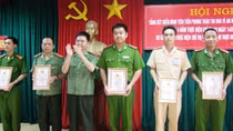 Công an TP Hà Tĩnh: Tuyên dương điển hình tiên tiến trong phong trào thi đua Vì ANTQ