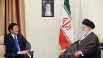 Chủ tịch nước Trương Tấn Sang hội kiến Đại giáo chủ Iran Ali Khamenei 