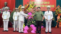 Công bố quyết định thành lập Cảnh sát PCCC Thừa Thiên- Huế