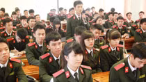 Trường Đại học KT-HC CAND tuyển cán bộ, giáo viên