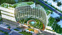 Khởi công khu trung tâm thương mại pha lẫn vẻ đẹp núi rừng Tây Bắc và biểu tượng Hoa Sen
