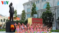 TPHCM khánh thành tượng đài Chủ tịch Hồ Chí Minh