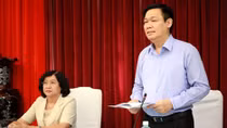 Trưởng Ban Kinh tế TW làm việc với Thường trực Tỉnh ủy Tây Ninh
