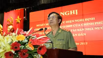 Các đơn vị Công an quản lý, sử dụng tài sản Nhà nước hiệu quả
