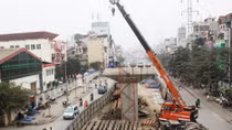 Dự án đường sắt trên cao Cát Linh - Hà Đông được thi công trở lại