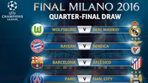 Barca đụng Atletico, PSG chạm trán Man City ở tứ kết