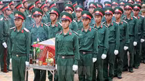 Bình Phước đón nhận hài cốt liệt sĩ quân tình nguyện Việt Nam