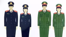 Những điểm mới trên trang phục thu đông CAND 