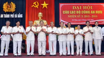 CLB Công an hưu trí TP Đà Nẵng đón Huân chương Bảo vệ Tổ quốc
