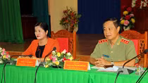 Lãnh đạo Bộ Công an làm việc với Công an tỉnh Bình Phước