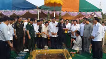 Xây dựng tượng đài hữu nghị Campuchia - Việt Nam tại Battambang