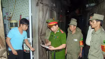 Người Cảnh sát khu vực tận tụy với công việc