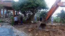 Doanh nghiệp tự ý san lấp 3.260m2 đất trồng lúa làm bãi đỗ xe