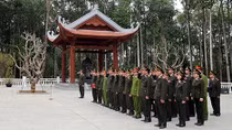 Cục Công tác chính trị về nguồn tại Khu di tích lịch sử K9- Đá Chông