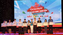 Bế mạc Liên hoan Tiếng hát học sinh, sinh viên 'Sắc màu ASEAN'