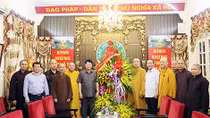 Bộ Công an chúc mừng tăng ni, phật tử Giáo hội Phật giáo Việt Nam