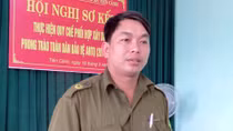 Trưởng Công an xã tận tụy với công việc
