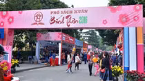 Hà Nội khai mạc phố Sách Xuân Bính Thân