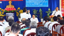 Lấy ý kiến cử tri nơi cư trú của đại biểu Quốc hội Trương Hòa Bình