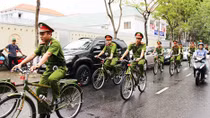 Nhân rộng mô hình Cảnh sát khu vực tuần tra bằng xe đạp